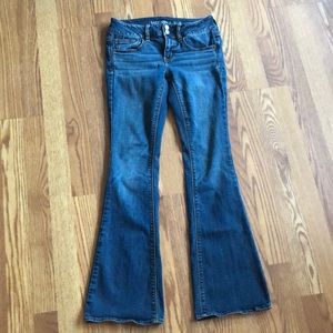 AE medium wash Artist Super Stretch Flare 2 Short